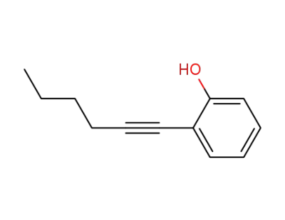 2-(hex-1-yn-1-yl)phenol