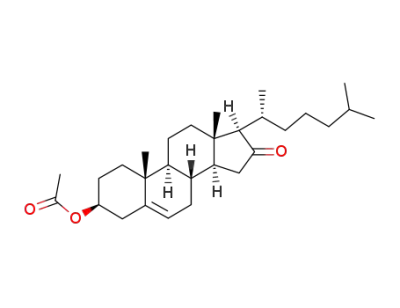 Acetic acid (3S,8S,9S,10R,13S,14S,17R)-17-((R)-1,5-dimethyl-hexyl)-10,13-dimethyl-16-oxo-2,3,4,7,8,9,10,11,12,13,14,15,16,17-tetradecahydro-1H-cyclopenta[a]phenanthren-3-yl ester
