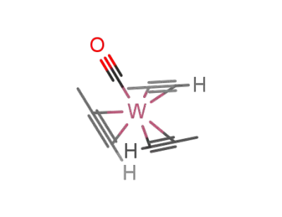 [W(CO)(η2-HCCCH3)3]