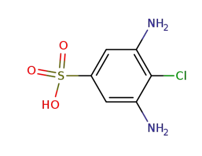 3,5-diamino-4-chloro-benzenesulfonic acid